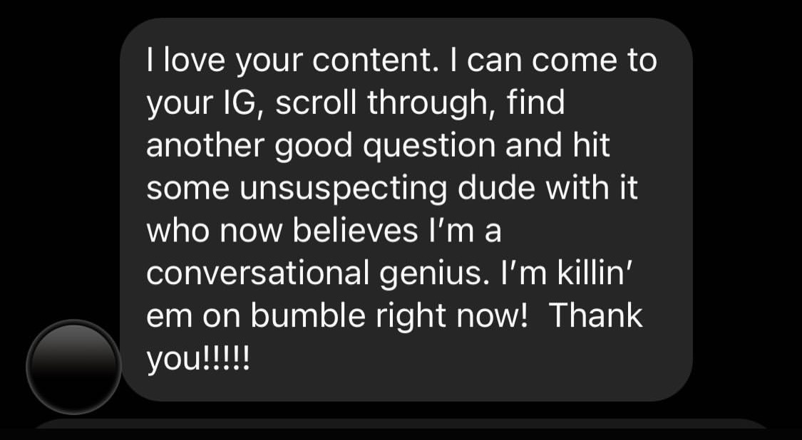 Killing it on Bumble